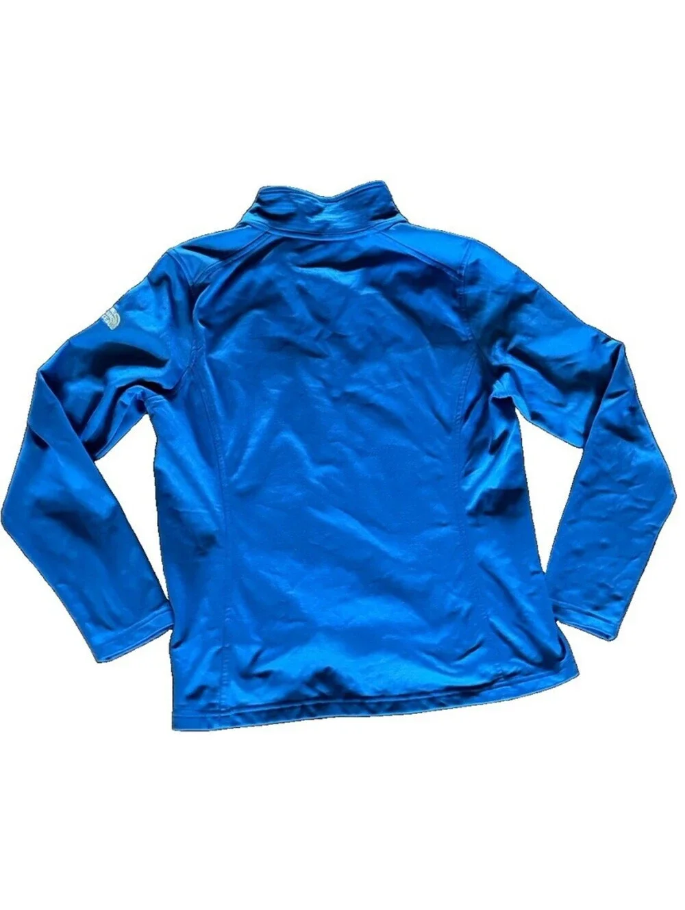 The North Face Bush’s Best Beans Women’s L Blue 1/4 Zip Pullover TNF Employee